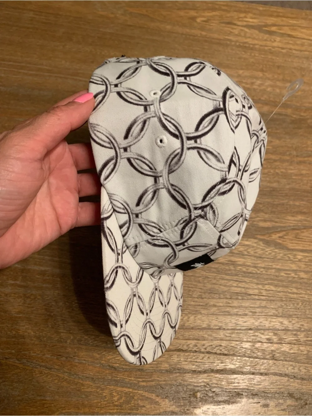 New Stussy White Chain Cap Baseball Yupoong Sample